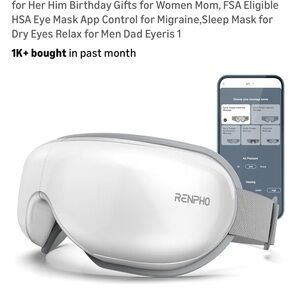 RENPHO White Eye Massager with App Control